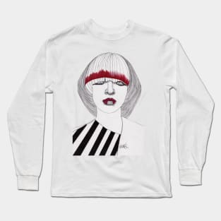 Chevron girl Long Sleeve T-Shirt